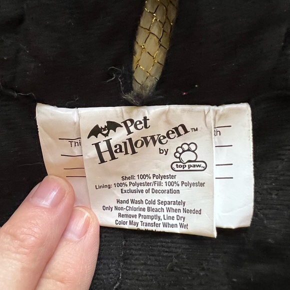 Pet Bumble Bee Costume. Size Large - Picture 8 of 8